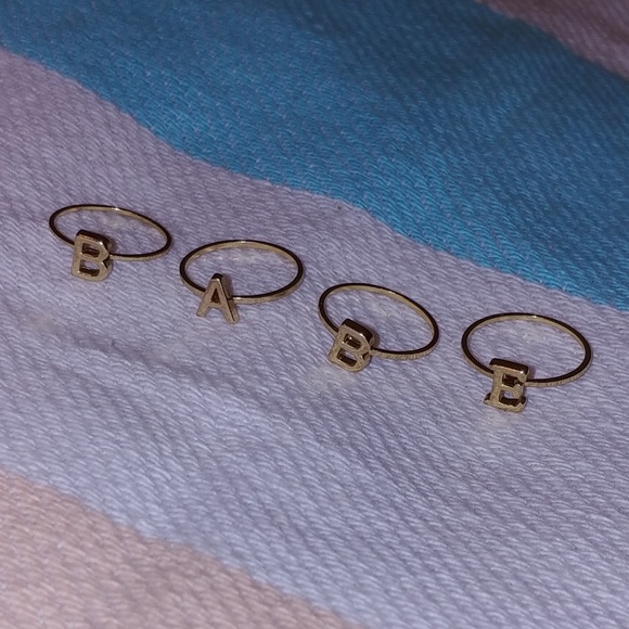 Forever 21 Gold Babe Rings 💍 - Picture 3 of 9